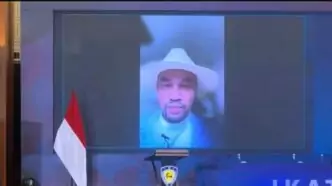 Ahmad sahroni tiba tiba muncul di munas imi