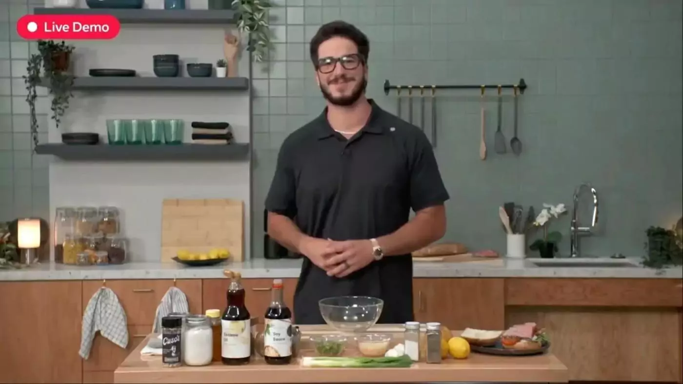 Demo meta rayban untuk memasak ternyata