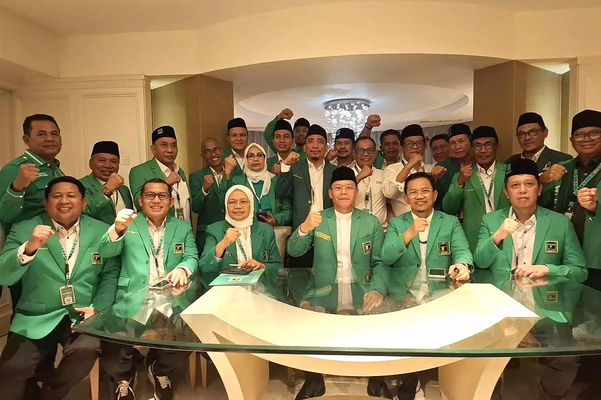 Drama panas muktamar x ppp ricuh pecah, mardiono terpilih tanpa lawan