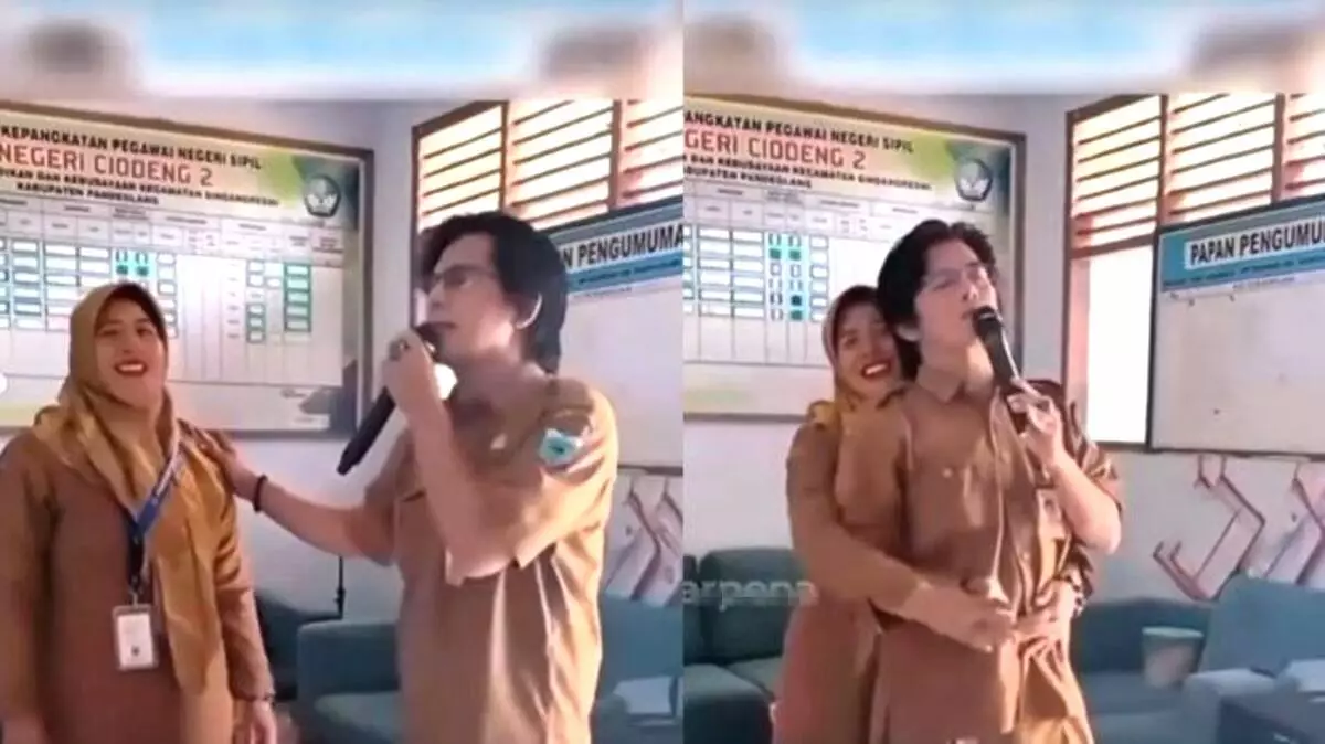 Dua Kepala Sekolah di Banten Karaoke Saat Jam Belajar Gunakan Smart TV Bantuan Presiden, DPR RI Geram Guru 1