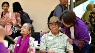 Ilustrasi lansia screening kesehatan