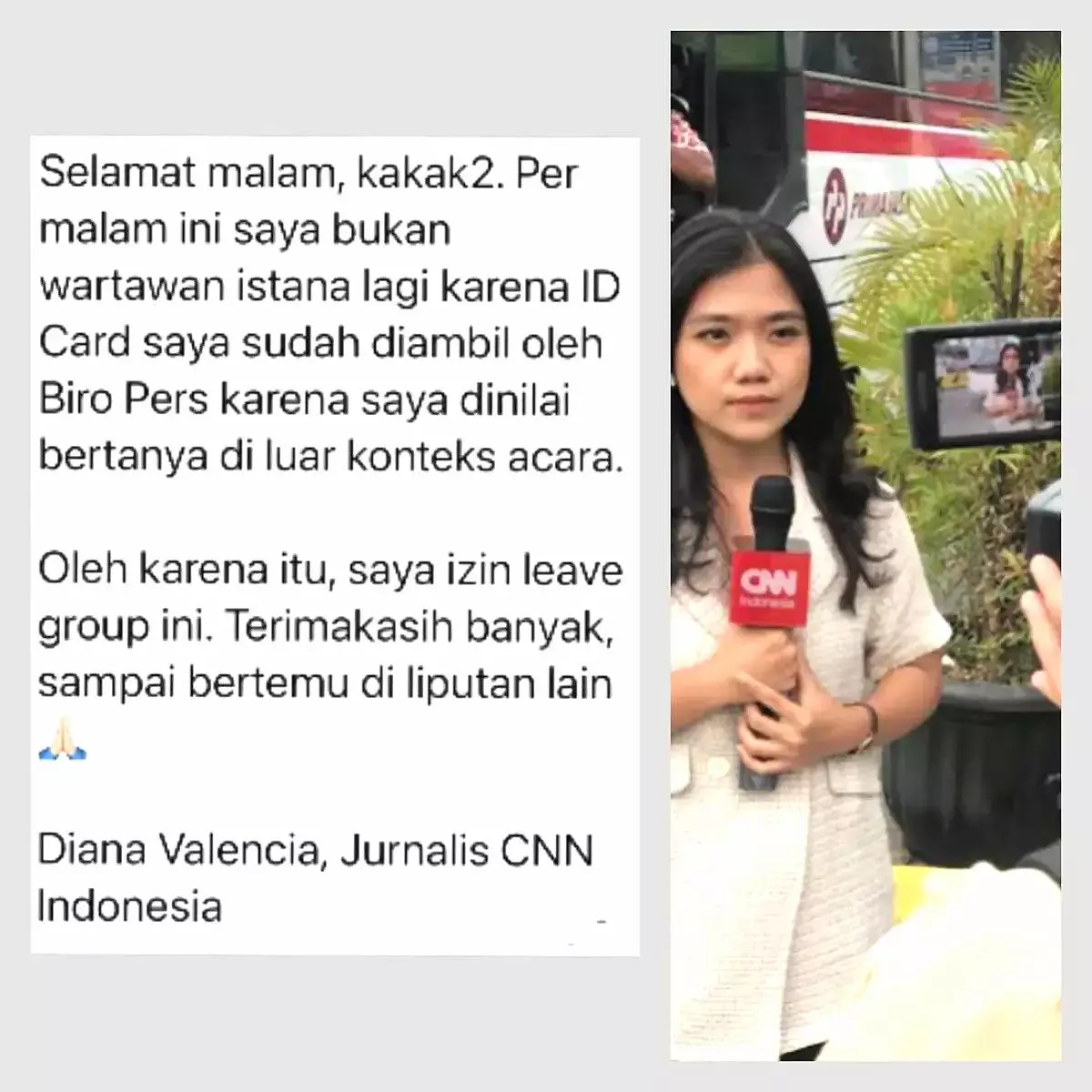 Jurnalis cnn dicabut ijin liputan istana