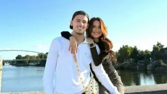 Justin & jennifer di belanda