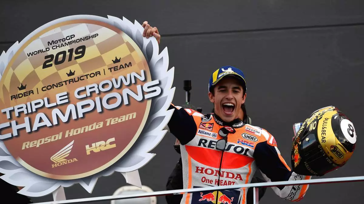 Marquez 2019 world champion