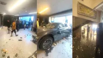 Momen penjarahan rumah sahroni