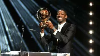 Ousmane dembélé raih ballon d'or 2025