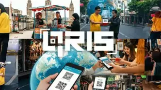 Pembayaran qris tantang dominasi visa mastercard