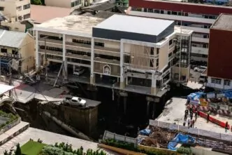 Penyebab sinkhole bangkok thailand