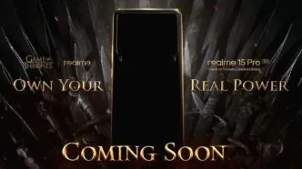 Realme 15 pro game of thrones