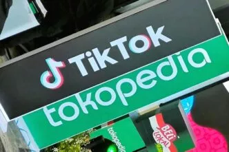 TikTok Nusantara kena Denda 15 Miliar karena Telat Lapor Akuisisi Tokopedia Tiktokshop tokopedia