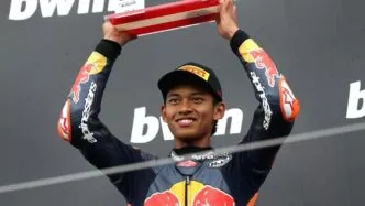 Dilirik Tim Ducati Gresini, Veda Ega Pratama Buka Peluang Besar ke Ajang MotoGP Veda ega pratama berhasil meraih juara kedua di race 1 red bull rookies cup 2025