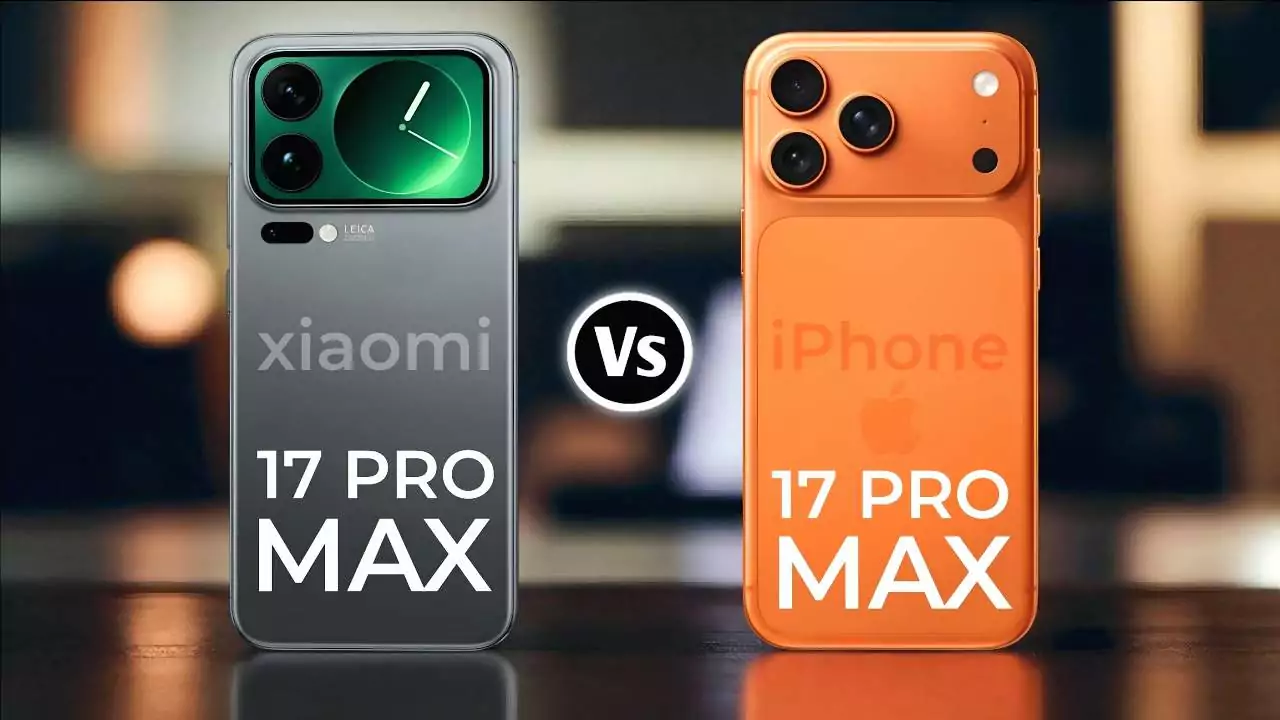 Xiaomi 17 pro max vs apple iphone 17 pro max