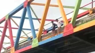 2 remaja di tegal bikin konten terjun dari jembatan berujung tenggelam