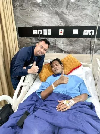 Raffi Ahmad Bawa Fahmi Bo ke Rumah Sakit Setelah Kondisinya Memburuk, Janji Bantu Pengobatan Hingga Sembuh Kondisi memprihatinkan, raffi ahmad langsung bawa fahmi bo ke rumah sakit