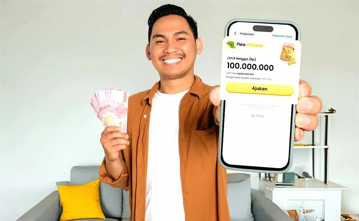 Limit Kredit Tanpa Agunan Neo Pinjam Naik sampai Rp100 Juta, Bisa Cair Cepat Ajukan Langsung Lewat Aplikasi Bank Neo Commerce Ajukan pinjaman tanpa jaminan neobank