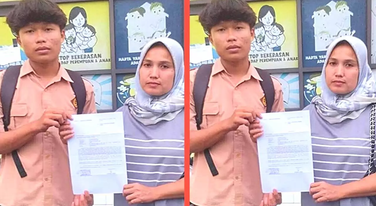 Anak dan orangtua yang ketahuan merokok lapor polisi gblk