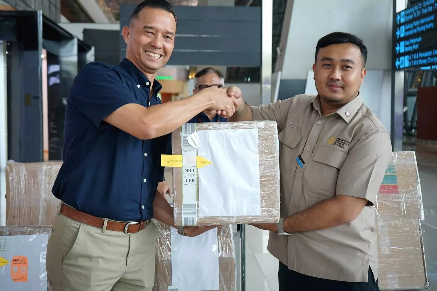 Benda bersejarah dikembalikan dari belanda