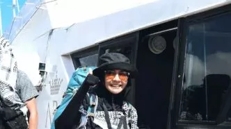 Foto terakhir zizi kirana sebelum dilaporkan ditangkap tentara israel