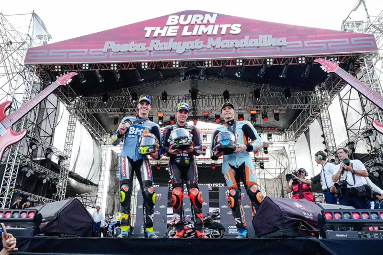 Gelaran motogp juga pesta rakyat mandalika