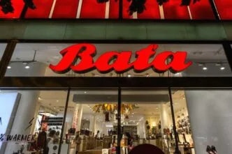 Ilustrasi gerai retail bata