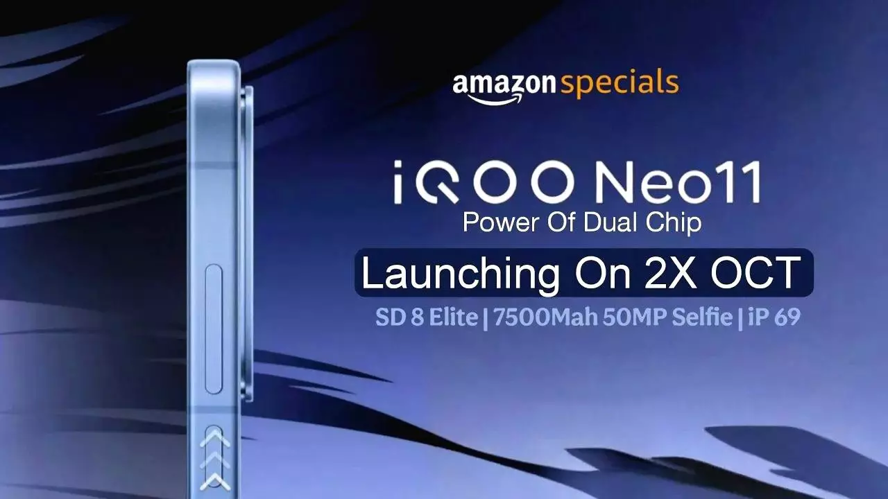 Iqoo neo 11 launch oktober