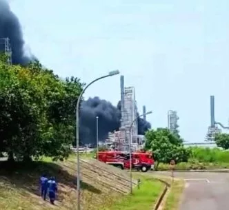 Kebakaran di Kilang PT TPPI Tuban Membuat Warga Berhamburan, Tidak Ada Korban Jiwa! Kebrn 1