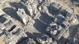 Kondisi infrastruktur di gaza