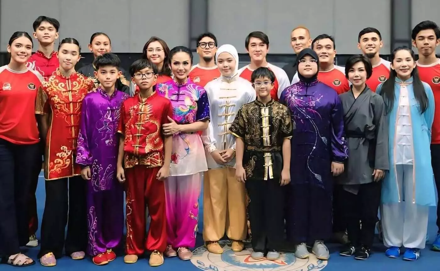 Krisdayanti ikut kejuaraan wushu internasional di china