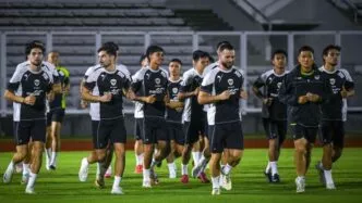 Ole Romeny Pulih, Emil Audero Dipastikan Absen, Timnas Indonesia Mulai Latihan Jelang Lawan Irak dan Arab Saudi Latihan pemain timnas indonesia