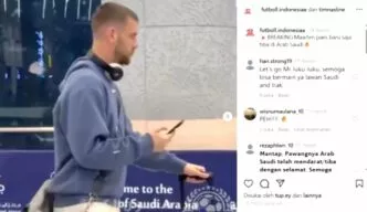 Maarten Paes Tiba di Jeddah, Siapa Starter Timnas Lawan Arab Saudi? Maarten paes 1