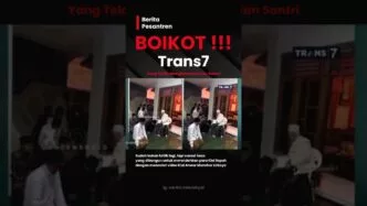 Netizen ramai boikot trans7 karena dinilai lecehkan ulama dan ponpes lirboyo
