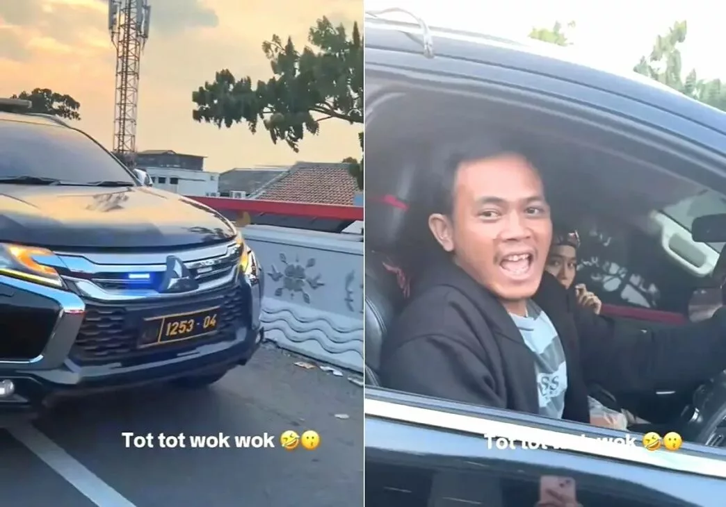 Pajero plat polisi tototwukwuk
