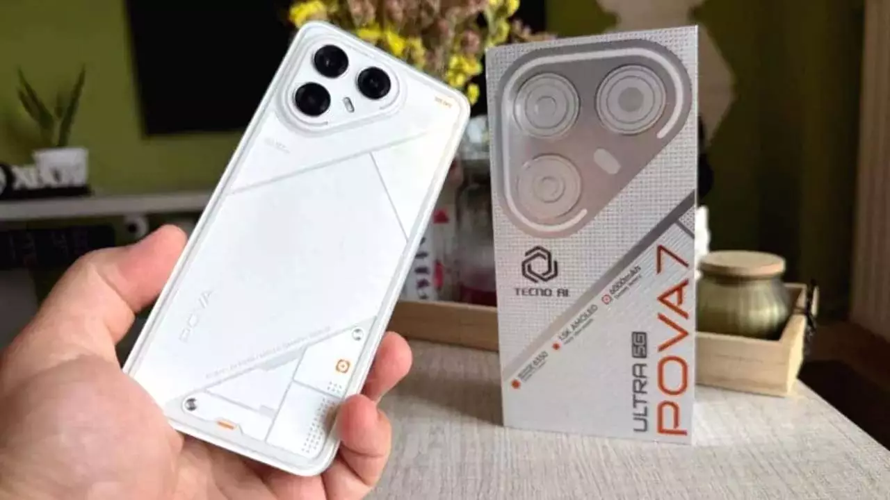 Spesifikasi tecno pova 7 4g primary