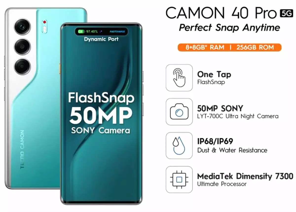 Tecno camon 40 pro 5g