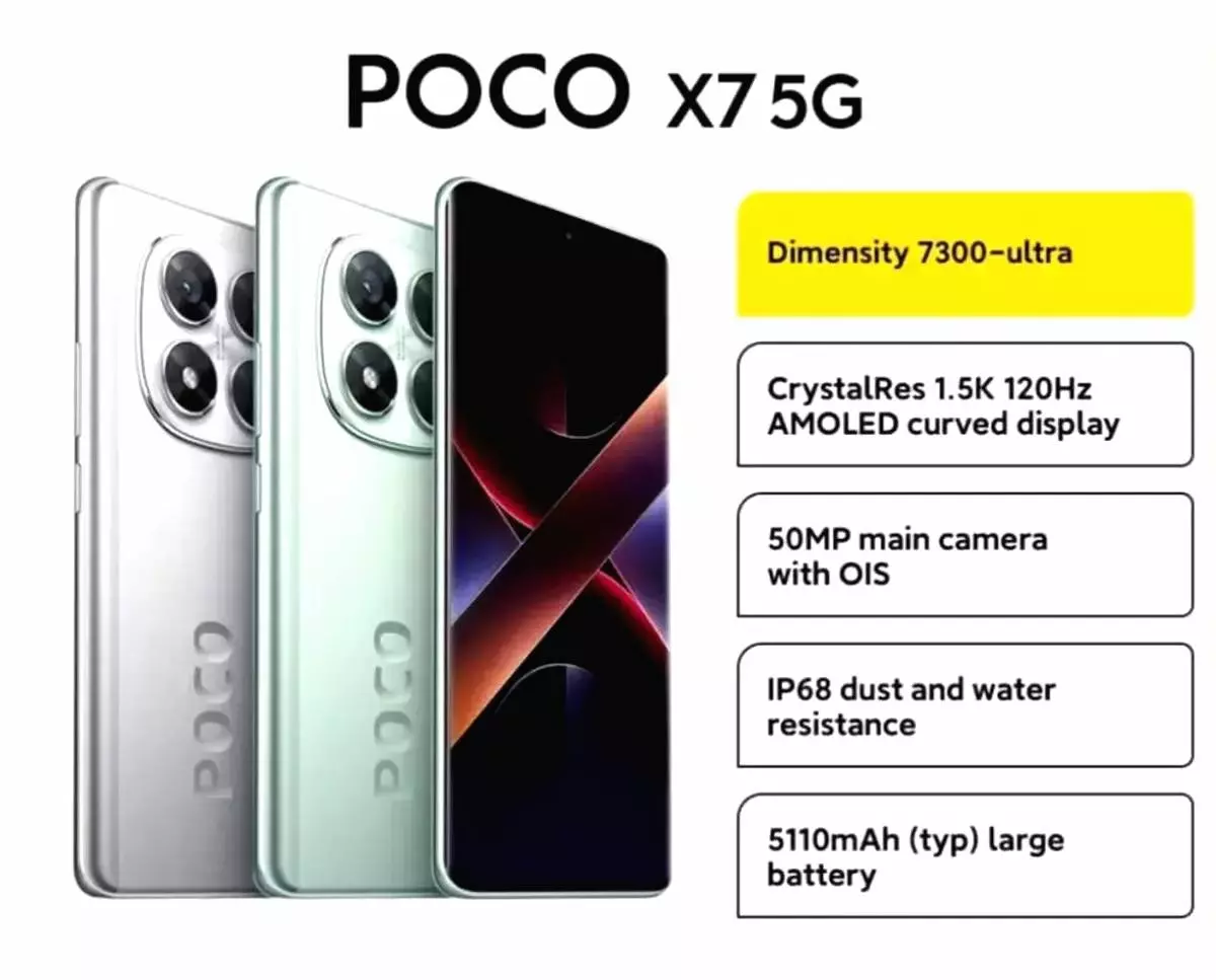 Xiaomi poco x7 5g 8 256gb