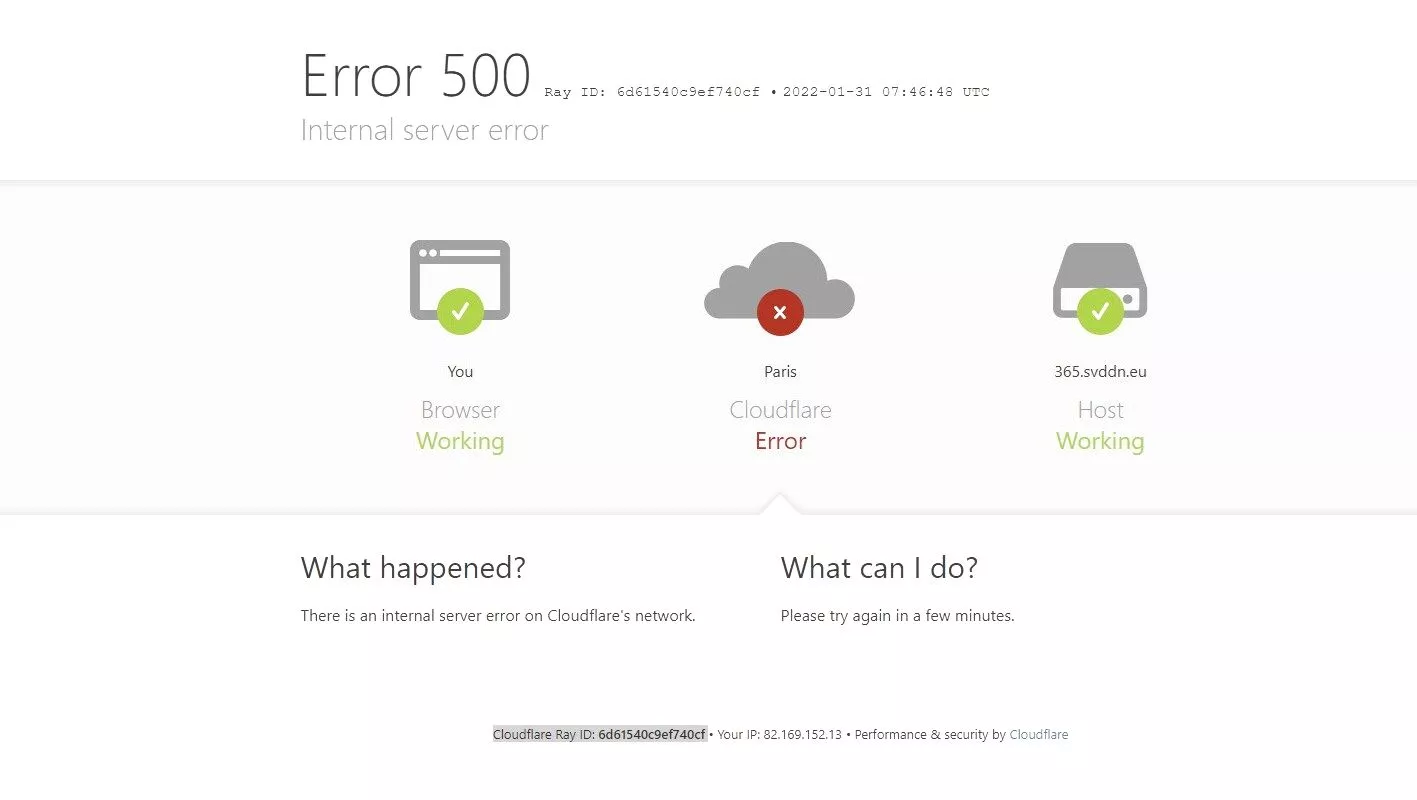 Cloudflare Mengalami Gangguan Global, Pengguna Keluhkan Aplikasi dan Game Error