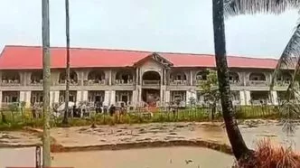 Detik Mencekam Bangunan Pesantren di Bireuen Roboh, Direkam Santri dan Viral