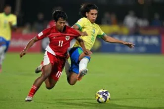 Garuda Muda Kalah Telak dari Brasil 0 4, Nasib di Piala Dunia U 17 Kian Berat