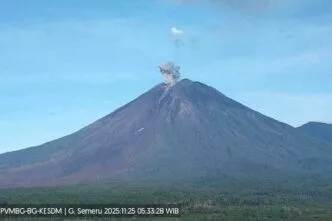 Gunung Semeru Meletus Lagi, Potensi Lahar dan Awan Panas Mengancam Warga
