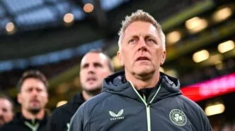 Heimir Hallgrimsson ketika melatih Timnas Irlandia