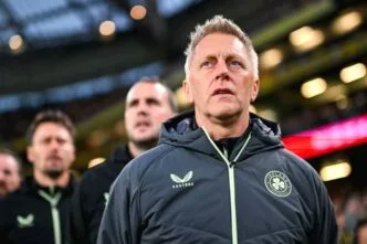 Heimir Hallgrimsson ketika melatih Timnas Irlandia