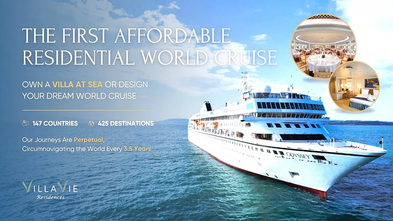 Pelayaran 301 Hari Keliling Dunia dengan Kapal Layar Villa Vie Odyssey seharga Rp684 Juta untuk Petualangan Epik