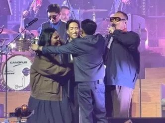 Vidi Aldiano Mengumumkan Rehat dari Dunia Hiburan untuk Fokus Penyembuhan dan Persiapan Album Baru Pelukan hangat sahabat untuk vidi aldiano di konser laleilmanino & friends