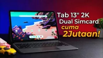 Tablet Harga Terjangkau, Layar 13 Inci Review Itel Vista Tab 30 Pro
