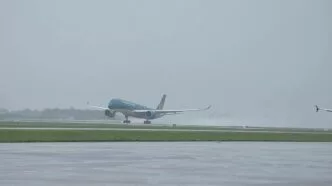 Topan Kalmaegi Berdampak pada Transportasi Udara Vietnam, Lebih dari 50 Penerbangan Tertunda