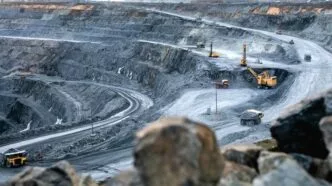 Gold mine Dadonggou china