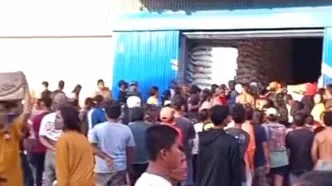 Gudang bulog sibolga dijarah warga