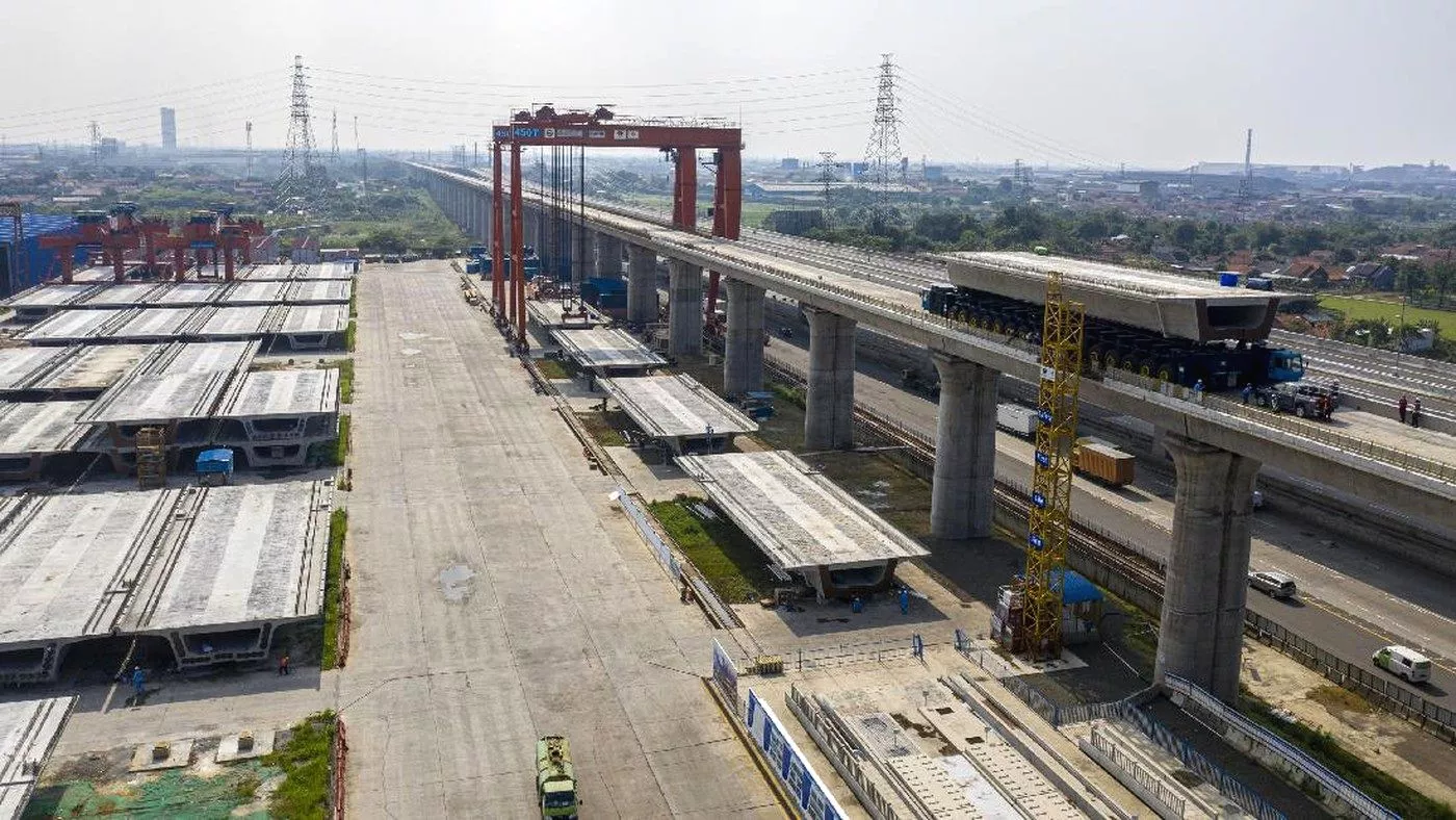 KPK Ungkap Indikasi Dugaan Tanah Negara Dijual Lagi ke Negara untuk Pengadaan Lahan Proyek Kereta Cepat Jakarta-Bandung Whoosh Ilustrasi progres pembangunan proyek kereta cepat jakarta bandung pada 2016