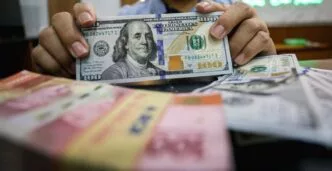 Ilustrasi uang investor asing borong saham