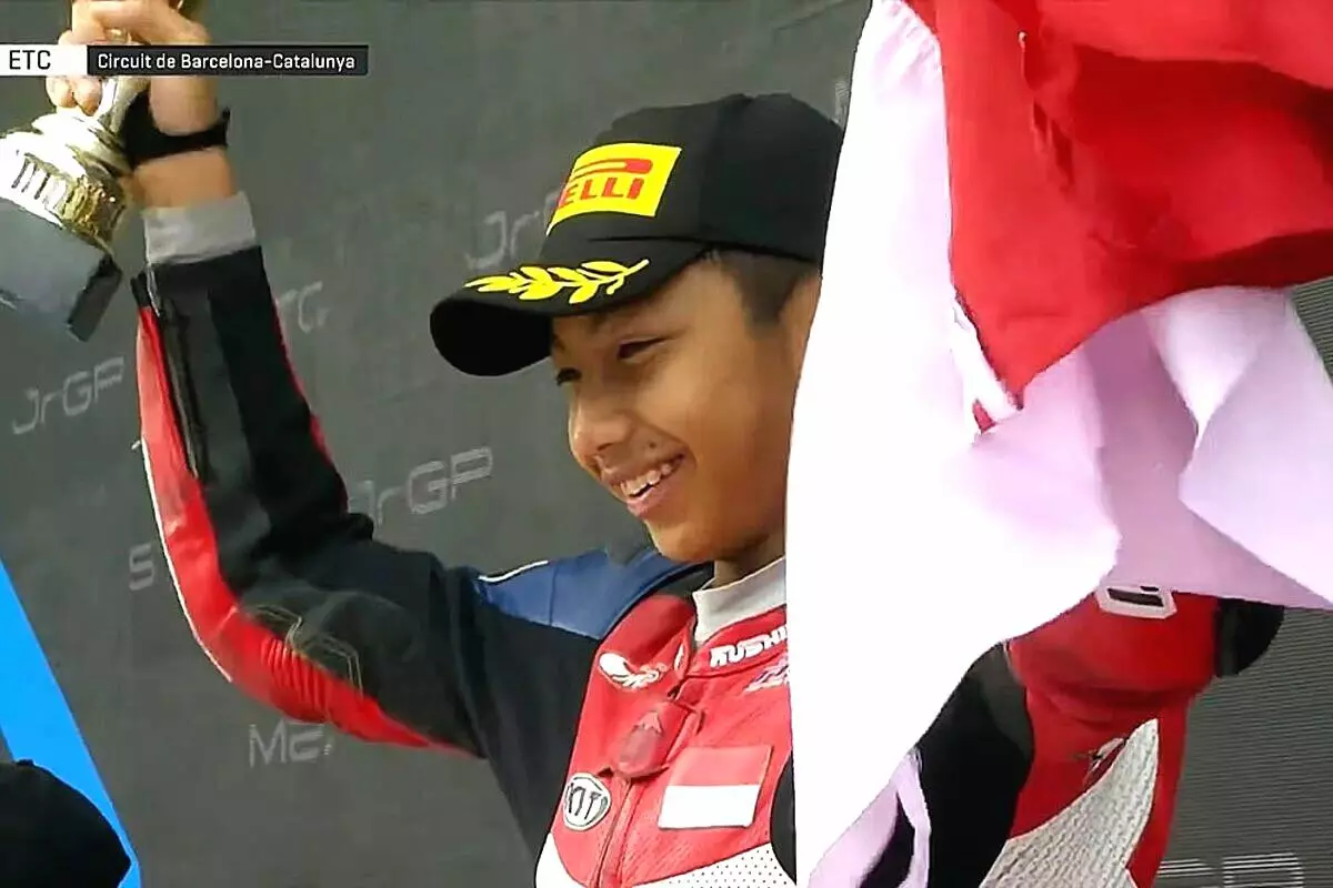 Momen podium kiandra juara 1 etc 2025